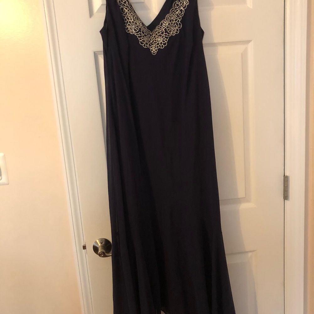 S.L. Fashions plus size maxi dress